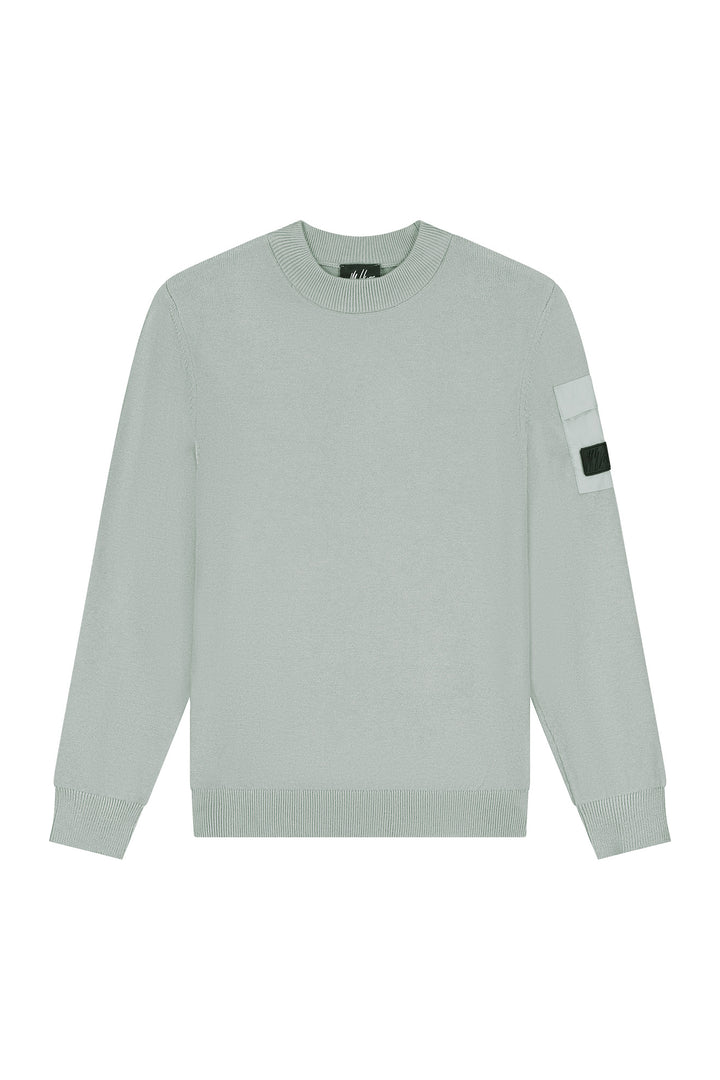 MJ2-AW25-21_962_Malelions_Junior_Knitted_Pocket_Sweater_Aqua_Grey_Front2.jpg