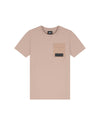  Malelions Junior Nylon Pocket T-Shirt | Gray Brown