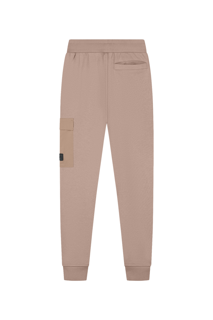 MJ2-AW25-35_746_Malelions_Junior_Nylon_Pocket_Sweatpants_Grey_Brown_Back.png
