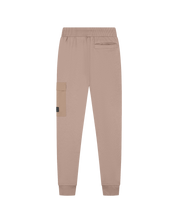 Malelions Junior Nylon Pocket Sweatpants | Grey Brown