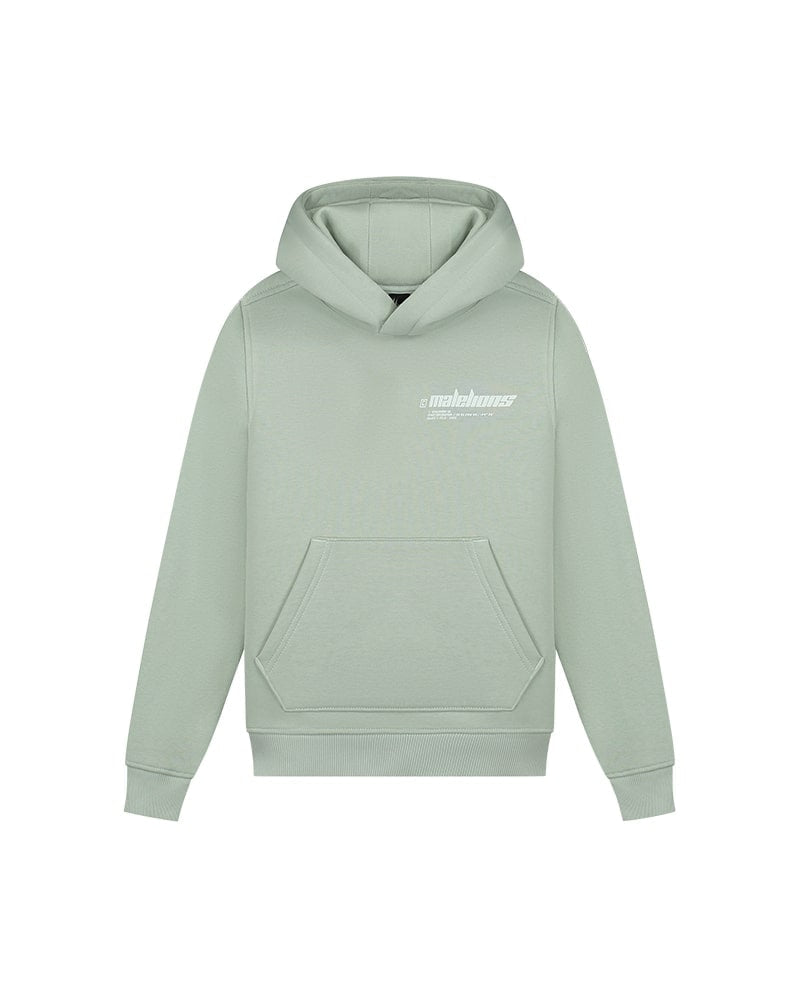  Malelions Junior Worldwide Hoodie | Aqua Grey/Mint