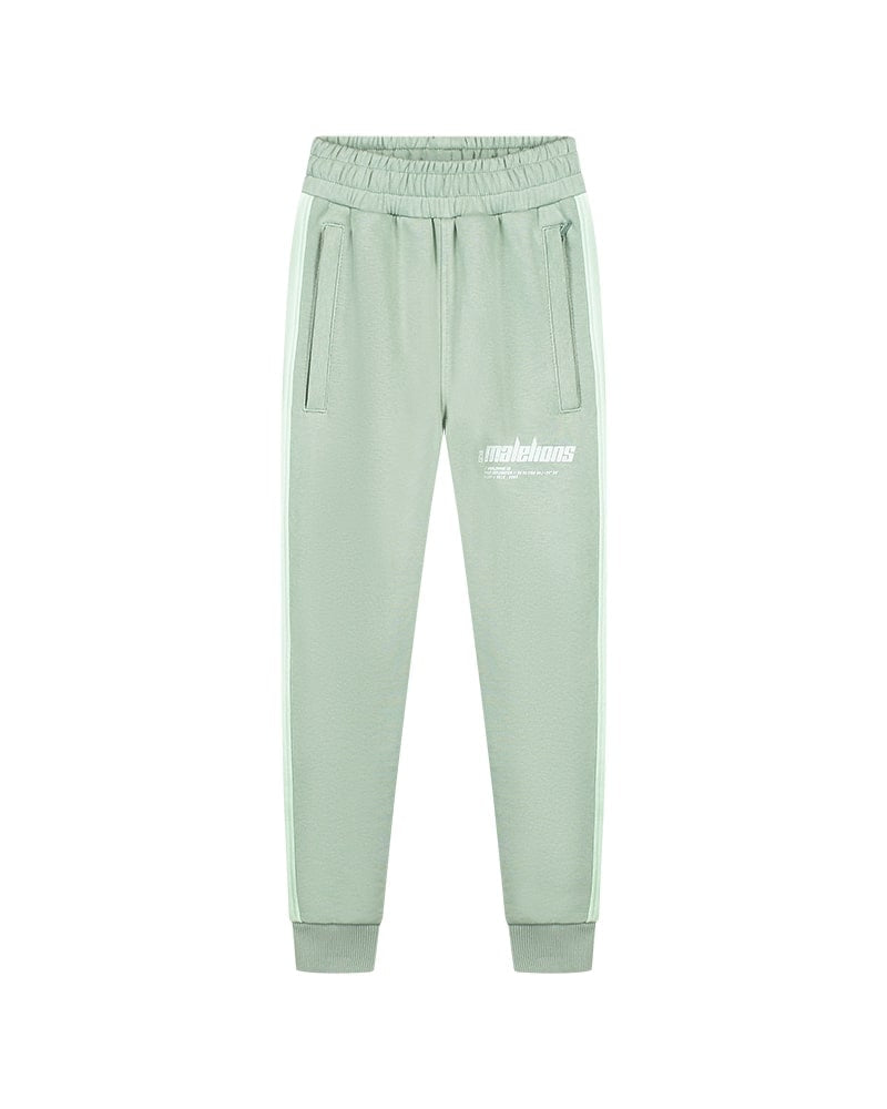  Malelions Junior Worldwide Sweatpants | Aqua Grey/Mint