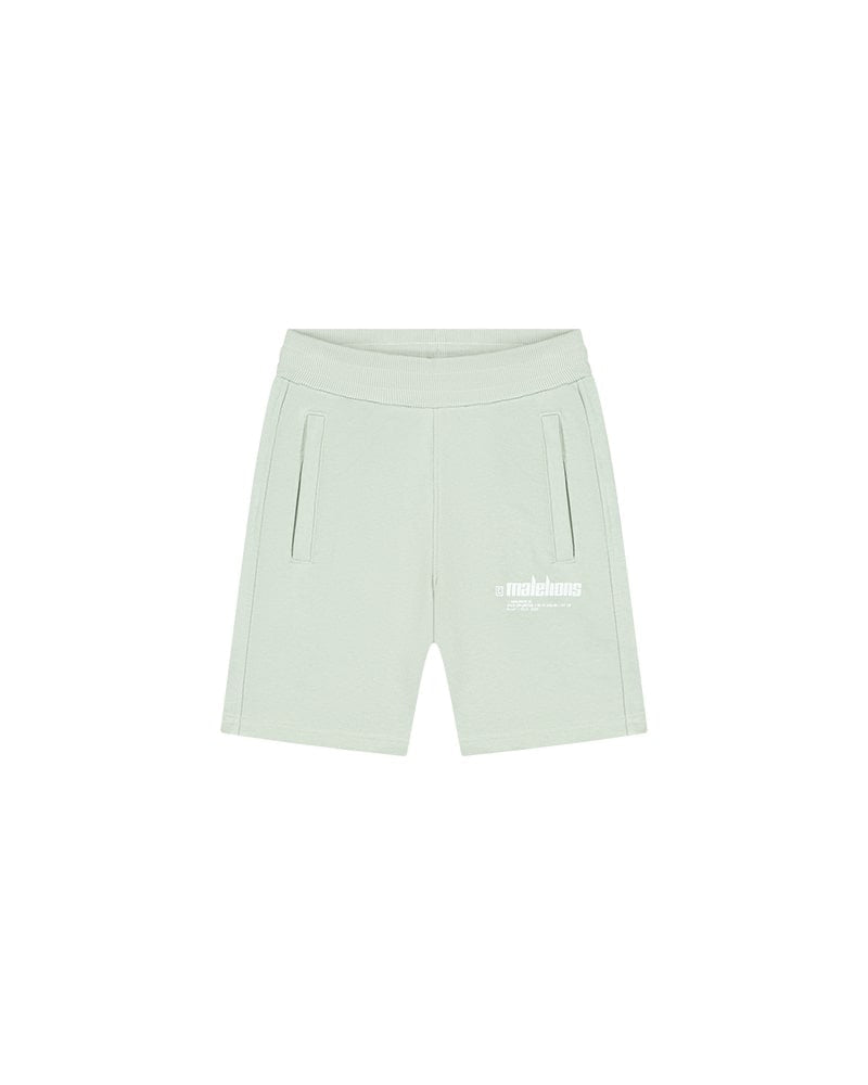  Malelions Junior Worldwide Shorts | Aqua Grey/Mint