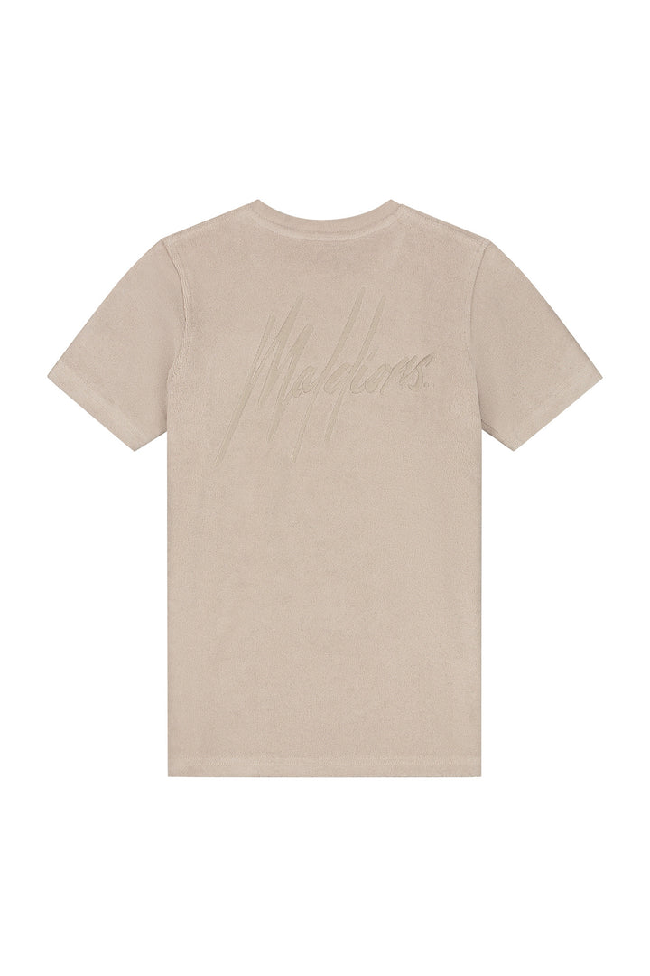 MJ2-SS25-01_336_Malelions_Junior_Signature_Towelling_T-Shirt_Taupe_Back.jpg
