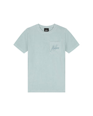 Malelions Junior Signature Towelling T-Shirt | Sky Blue