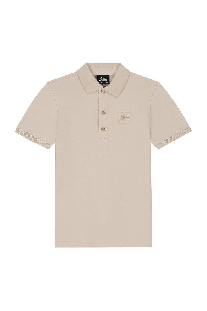 MJ2-SS25-05_336_Malelions_Junior_Patch_Polo_Taupe_Front_b857e53e-c6f1-4433-9391-f4f002fb8797.jpg