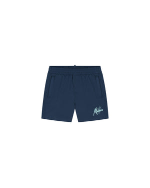 Malelions Junior Crinkle Swim Shorts | Navy