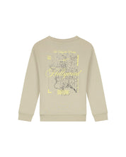 Malelions Junior Hollywood Map Sweater | Beige