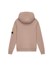 Malelions Junior Nylon Pocket Hoodie | Grey Brown