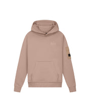 Malelions Junior Nylon Pocket Hoodie | Grey Brown