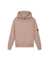 Malelions Junior Nylon Pocket Hoodie | Grey Brown