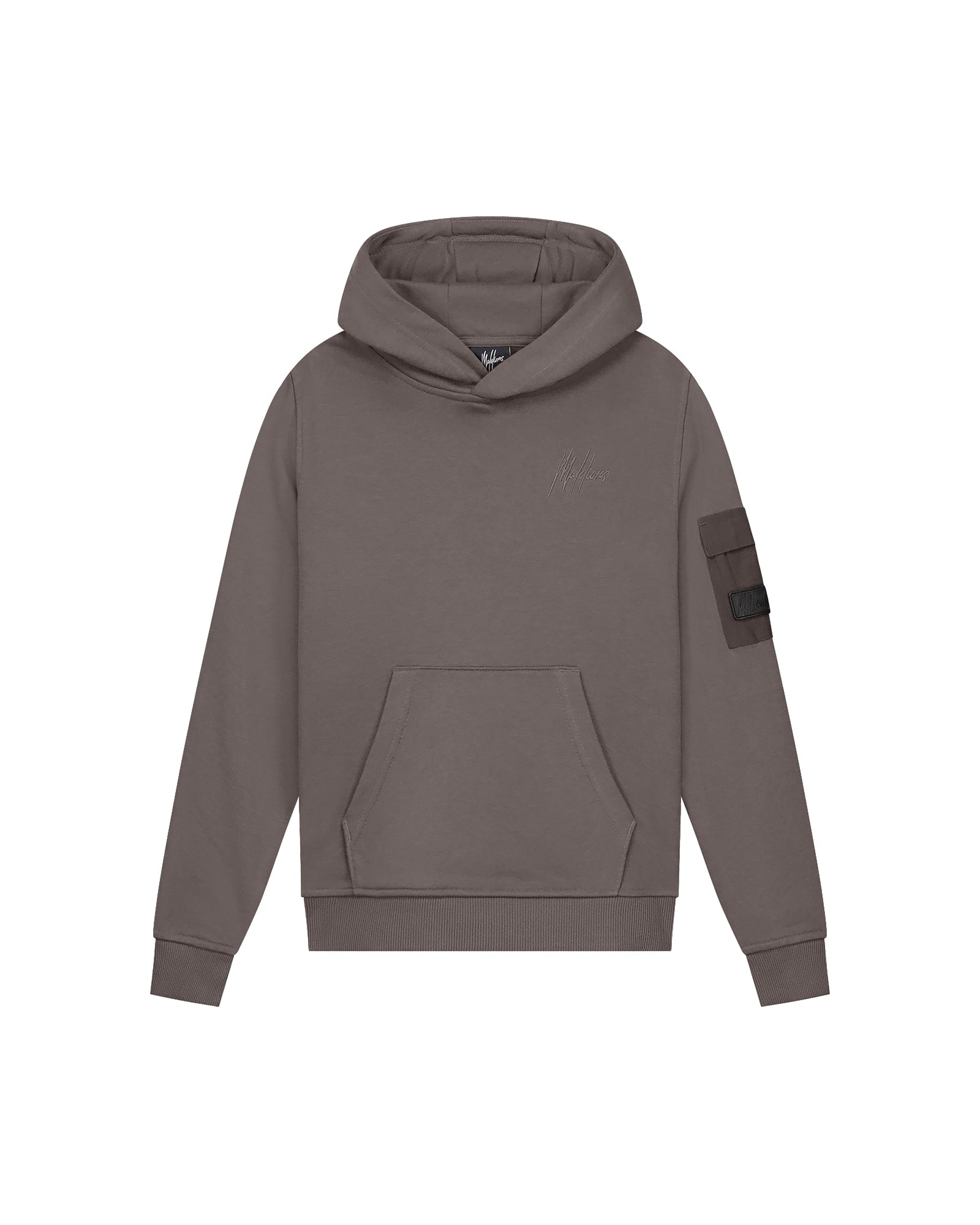 Malelions Junior Nylon Pocket Hoodie | Anthracite