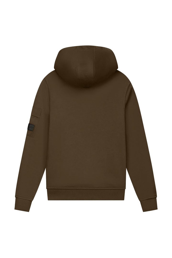 MJ2_AW25_29_870_Malelions_Junior_Nylon_Pocket_Hoodie_Moss_Green_Back.jpg