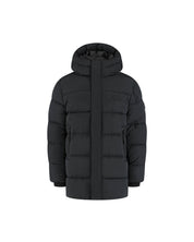 Malelions Junior Mid Length Puffer Jacket | Black