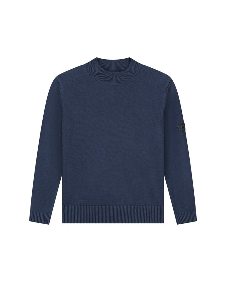MJ3-AW24-01_303_Malelions_Junior_Knitted_Sweater_Navy_Front.jpg