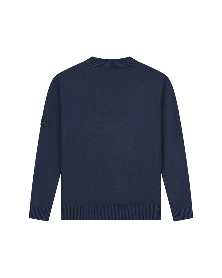 MJ3-AW24-03_303_Malelions_Junior_Knitted_Mockneck_Navy_Back.jpg