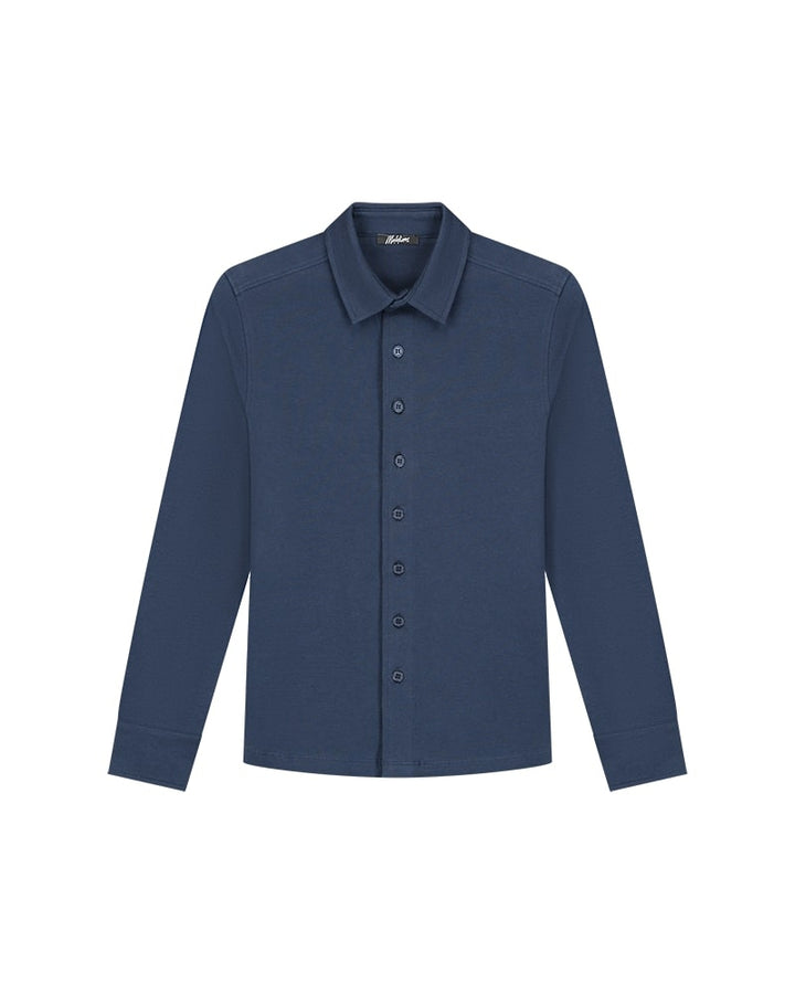 MJ3-AW24-05_303_Malelions_Junior_Classic_Shirt_Navy_Front_f2939e2a-1aa8-4d42-8b78-167776c7cebd.jpg