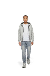 Malelions Junior Softshell Jacket | Ocean Grey