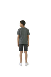 Malelions Junior Relaxed Lago Di Como T-Shirt | Acid Wash