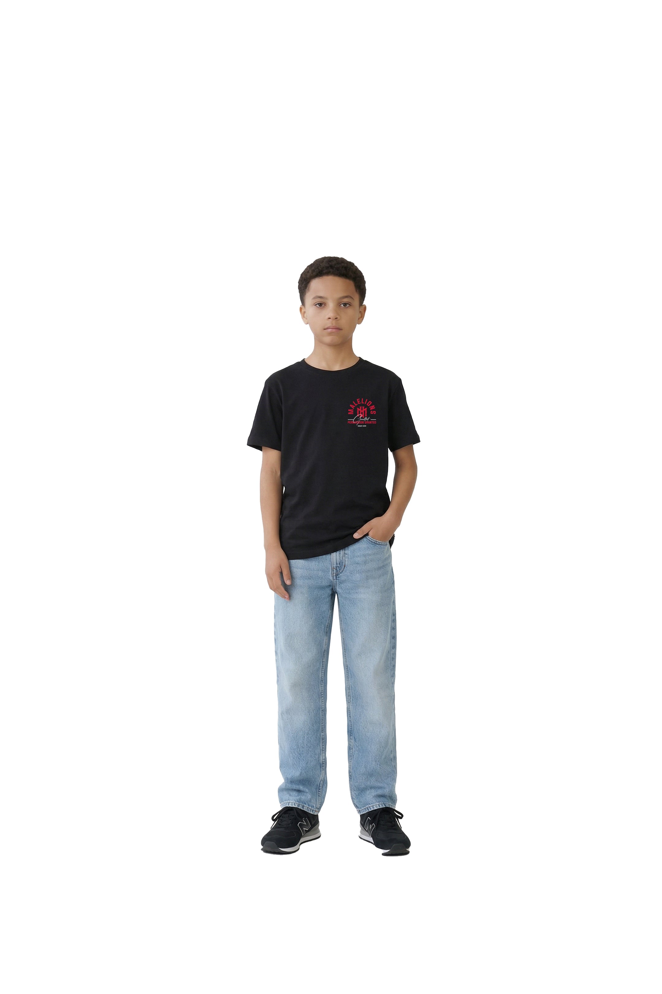 Malelions Junior Icon T-Shirt | Black