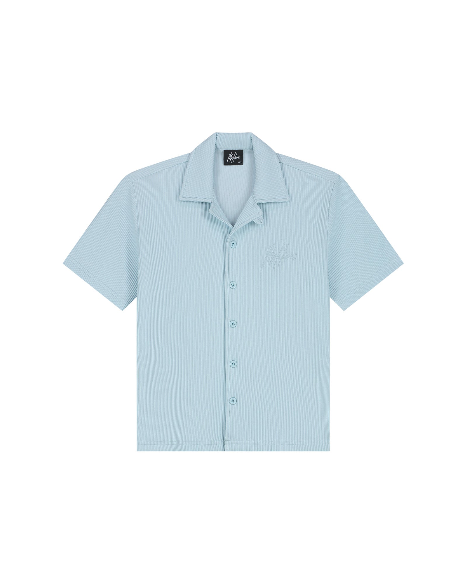 Malelions Junior Horizon Ribbed Shirt | Light Blue