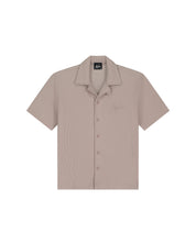 Malelions Junior Horizon Ribbed Shirt | Beige