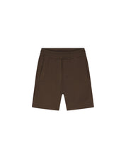 Malelions Junior Horizon Ribbed Shorts | Dark Brown