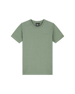 Malelions Junior Slub Structure T-Shirt | Sage Green