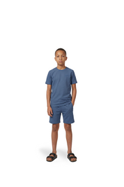 Malelions Junior Slub Structure T-Shirt | Dust Blue