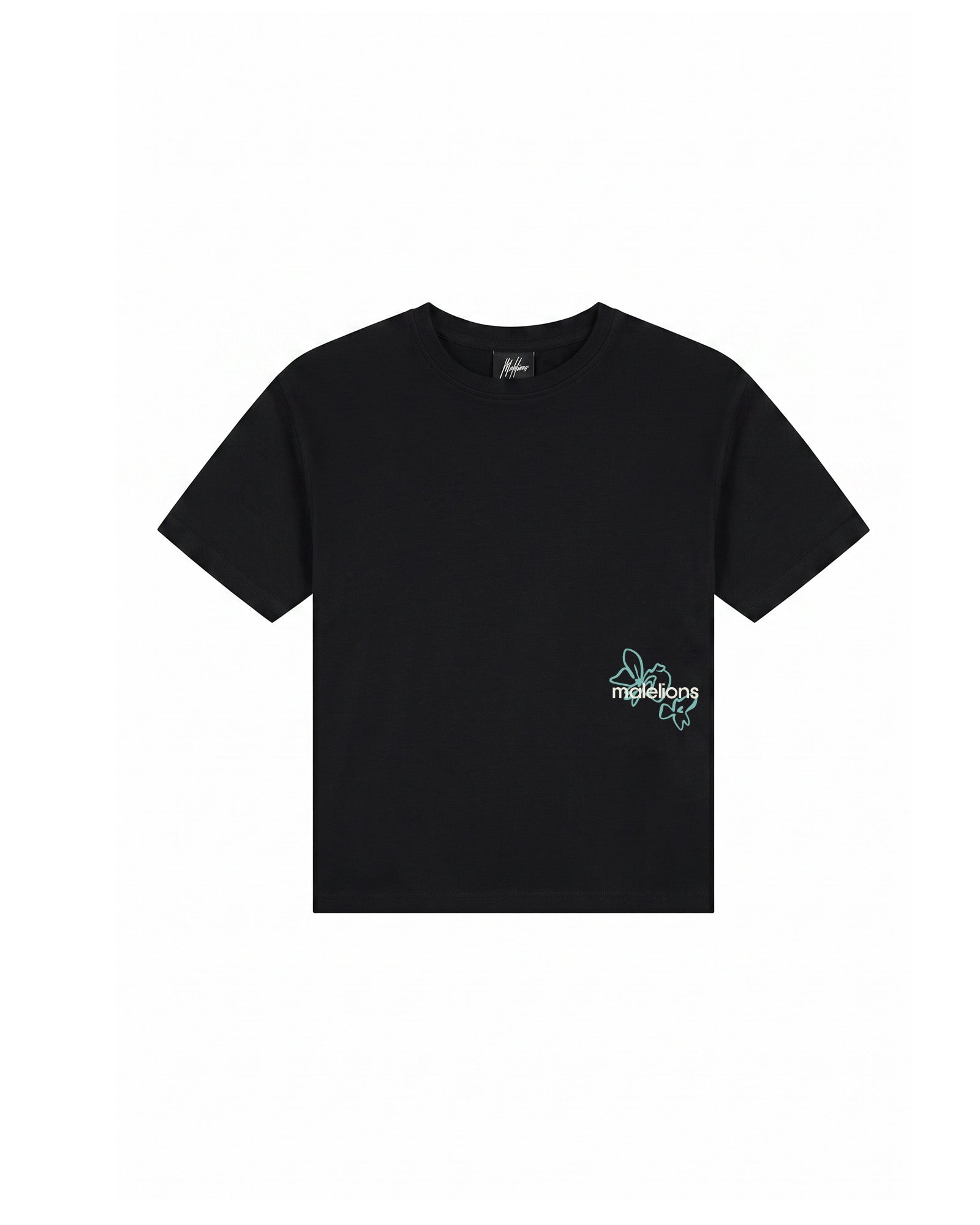 Malelions Junior Relaxed Botanical T-Shirt | Black