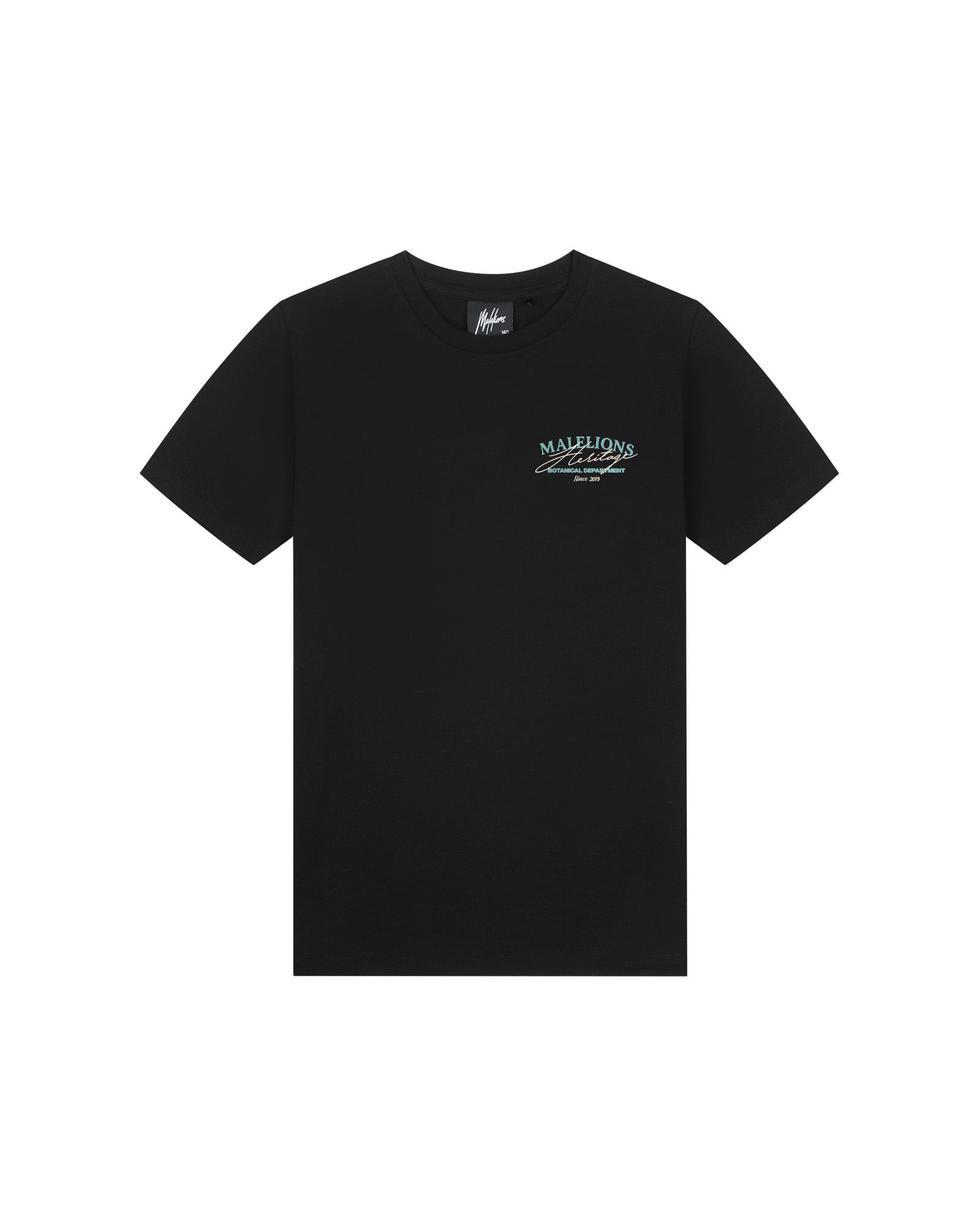 Malelions Junior Heritage T-Shirt | Black