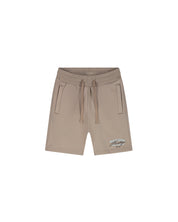 Malelions Junior Heritage Shorts | Dark Taupe