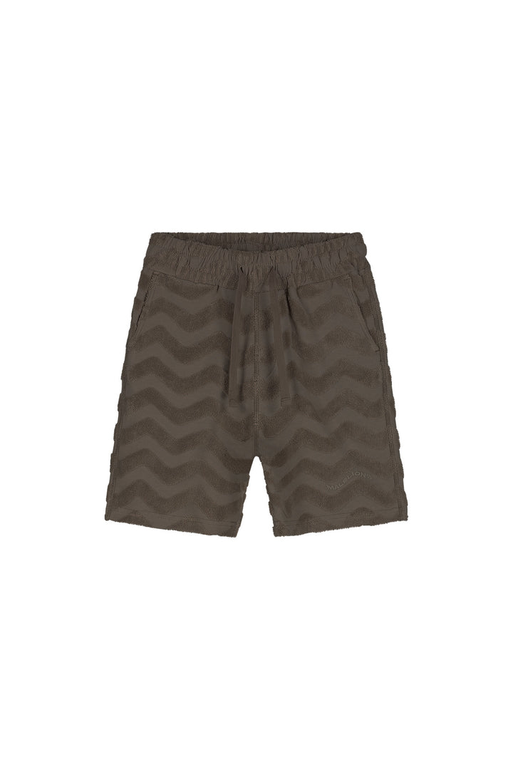 MJA40026024_50012_Malelions_Junior_Jacquard_Wavy_Towelling_Shorts_Dark_Brown_Front.jpg