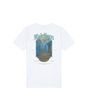Malelions Junior Blue Stairs T-Shirt | White