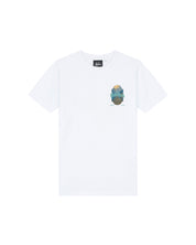Malelions Junior Blue Stairs T-Shirt | White