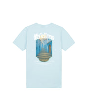 Malelions Junior Blue Stairs T-Shirt | Light Blue