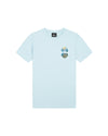 Malelions Junior Blue Stairs T-Shirt | Light Blue