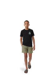 Malelions Junior Blue Stairs T-Shirt | Black
