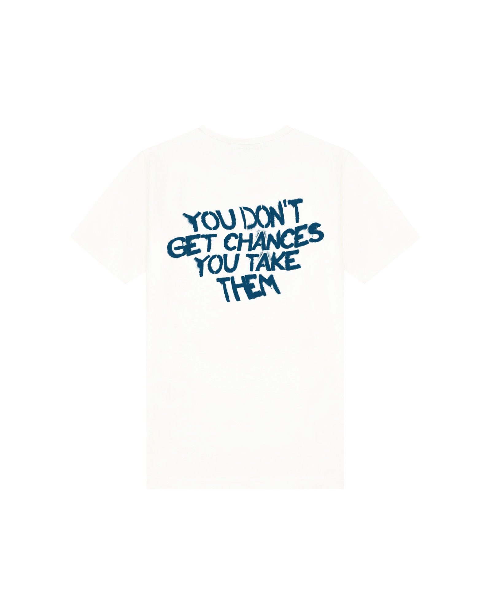 Malelions Junior Chances Quote T-Shirt | Off-White