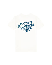 Malelions Junior Chances Quote T-Shirt | Off-White