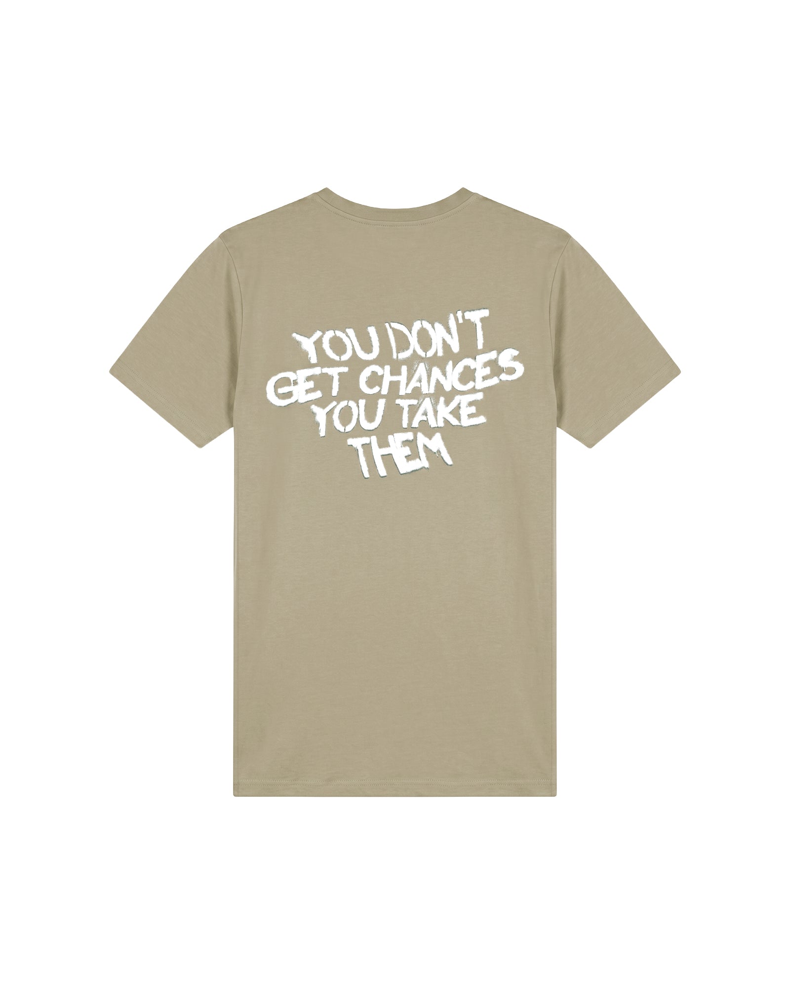 Malelions Junior Chances Quote T-Shirt | Sage Green