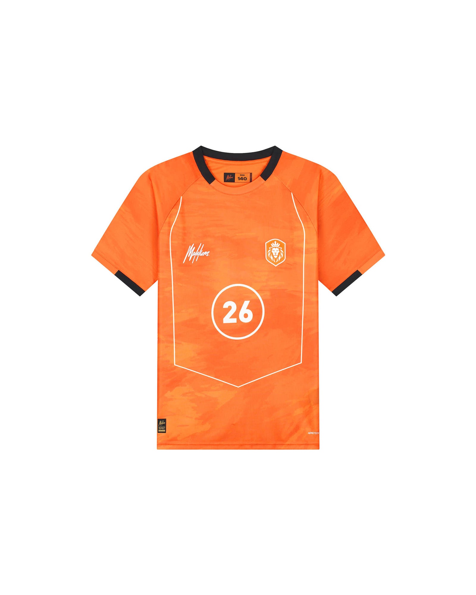 Malelions Junior World Cup 2026 Football T-Shirt | Orange