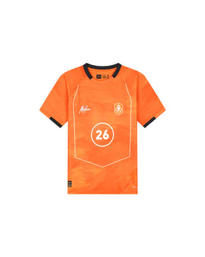 Malelions Junior World Cup 2026 Football T-Shirt | Orange