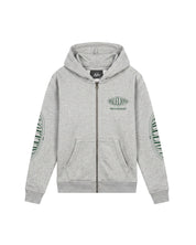 Malelions Junior Relaxed Lifestyle Zip Hoodie | Grey Melange