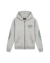  Malelions Junior Relaxed Lifestyle Zip Hoodie | Grey Melange