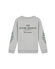 Malelions Junior Relaxed Lifestyle Sweater | Grey Melange