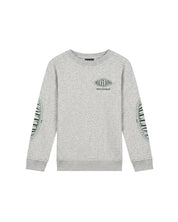 Malelions Junior Relaxed Lifestyle Sweater | Grey Melange