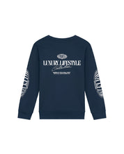 Malelions Junior Relaxed Lifestyle Sweater | Navy
