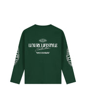 Malelions Junior Relaxed Lifestyle Longsleeve T-Shirt | Racing Green