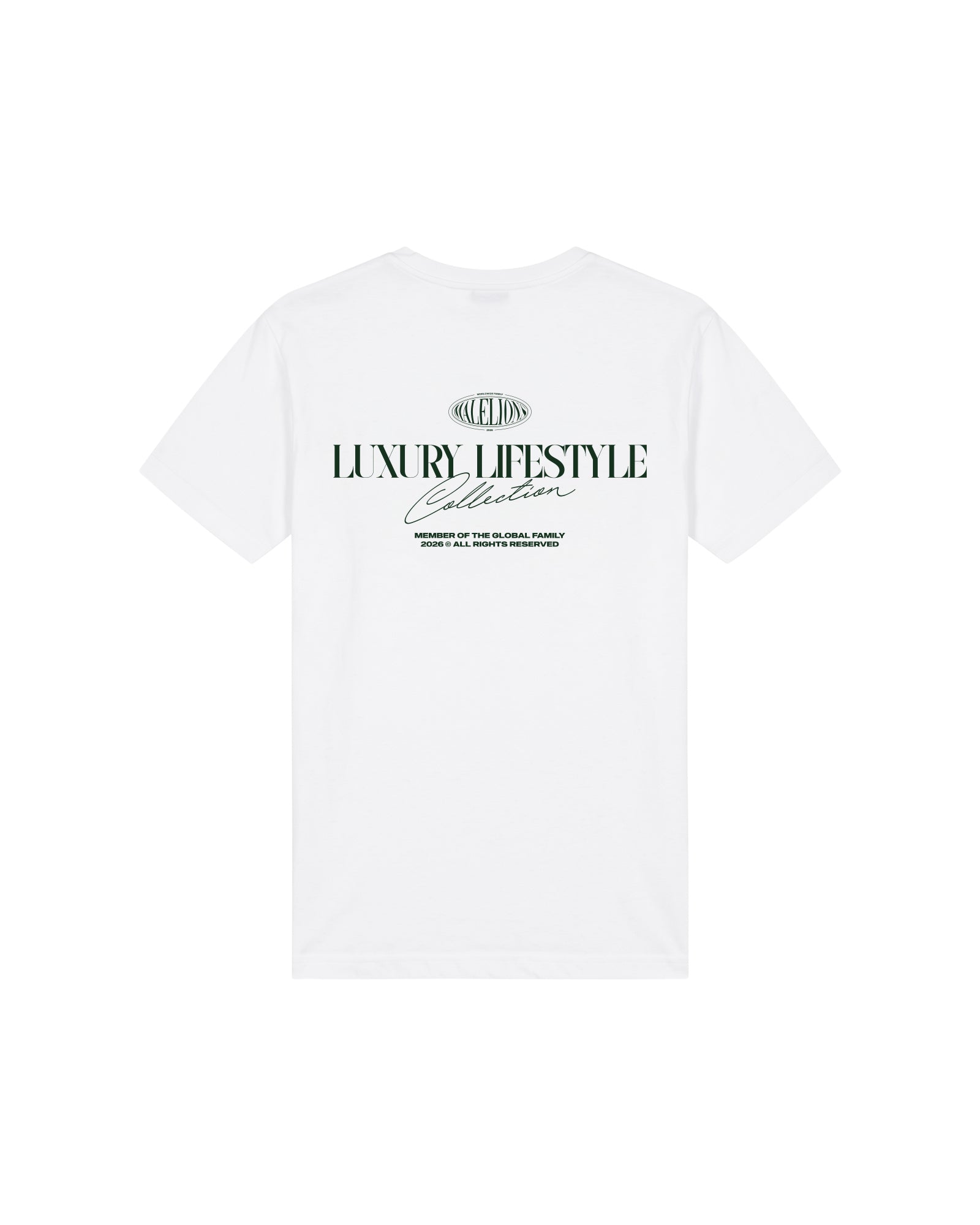 Malelions Junior Relaxed Lifestyle T-Shirt | White